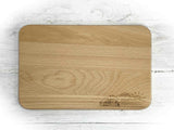 Holzbrett mit Logo Hotel Alpensonne