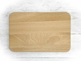 Holzbrett Rückseite