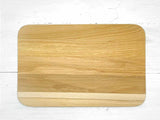 Holzbrett Rückseite