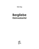 Bergliebe Kleinwalsertal (Bildband)