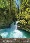 Juli. Schwarzwasserbach, kleiner Wasserfall. Klares kaltes Wasser im Wald.